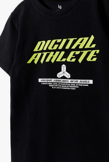 Bawełniany t-shirt z nadrukiem