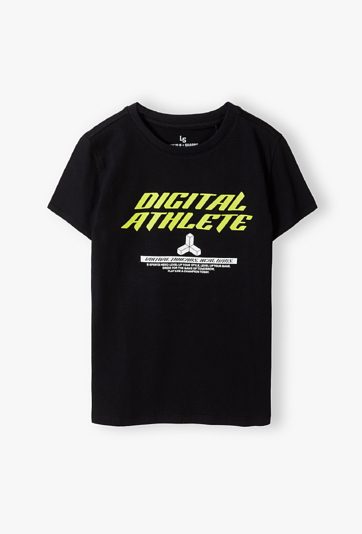 Bawełniany t-shirt z nadrukiem