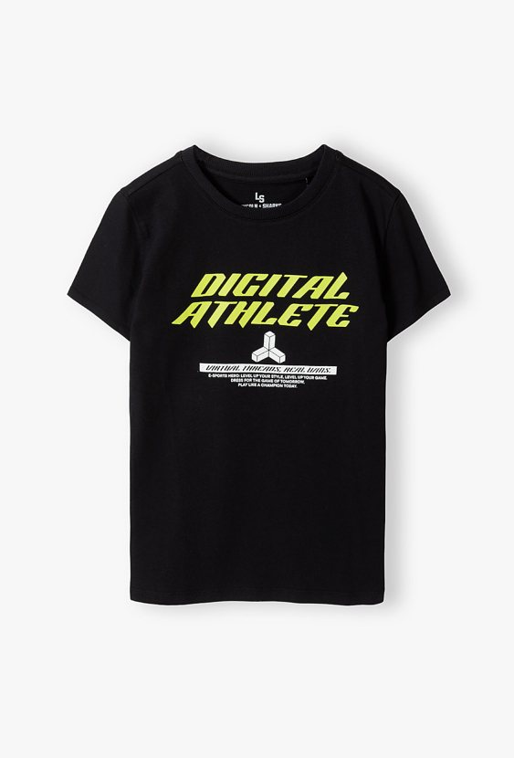 Bawełniany t-shirt z nadrukiem