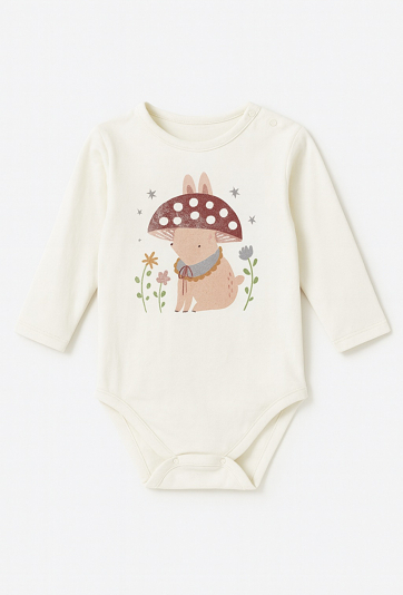 Body niemowlęce z króliczkiem