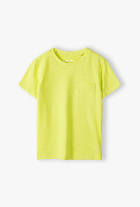 T-shirt chłopięcy z kieszonką