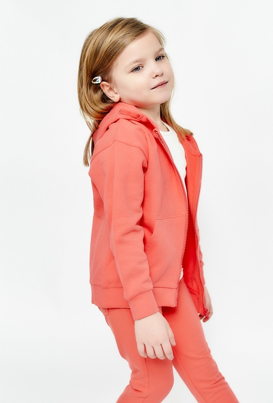 Rozpinana bluza dresowa z kapturem