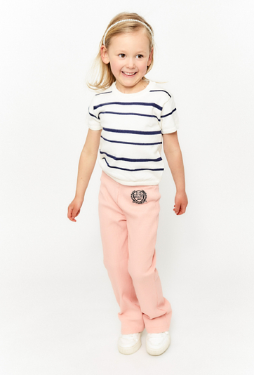 Spodnie dziewczęce z prostą nogawką