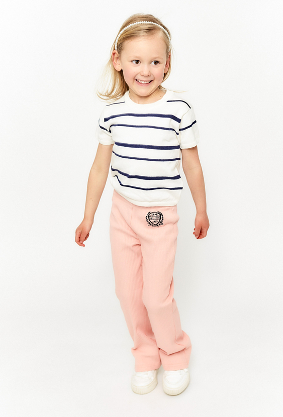 Spodnie dziewczęce z prostą nogawką