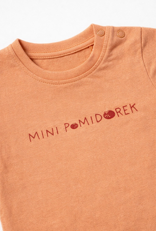 Body niemowlęce z krótkim rękawem „Mini Pomidorek”
