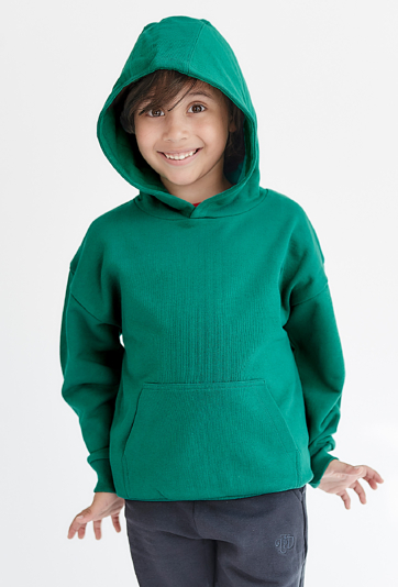 Bluza nierozpinana z kapturem