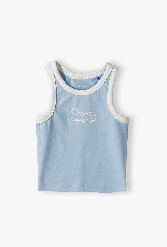 Niebieski top dziewczęcy - Limited Edition