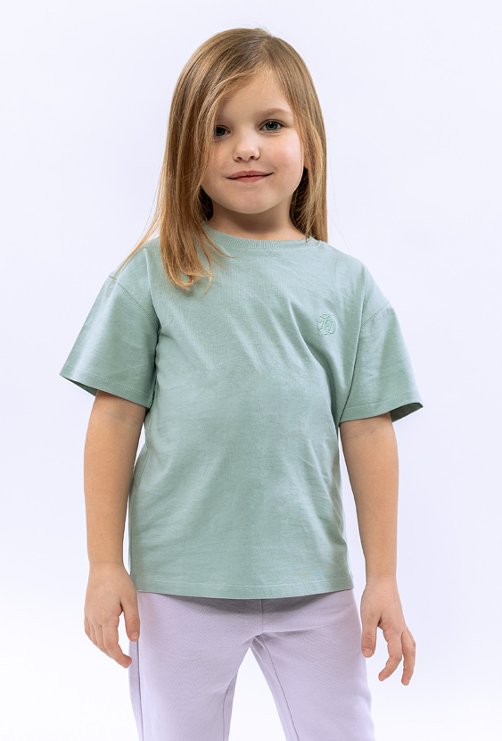 Zielona koszulka dla dziewczynki