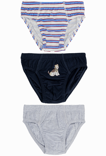 Majtki chłopięce 3-pak