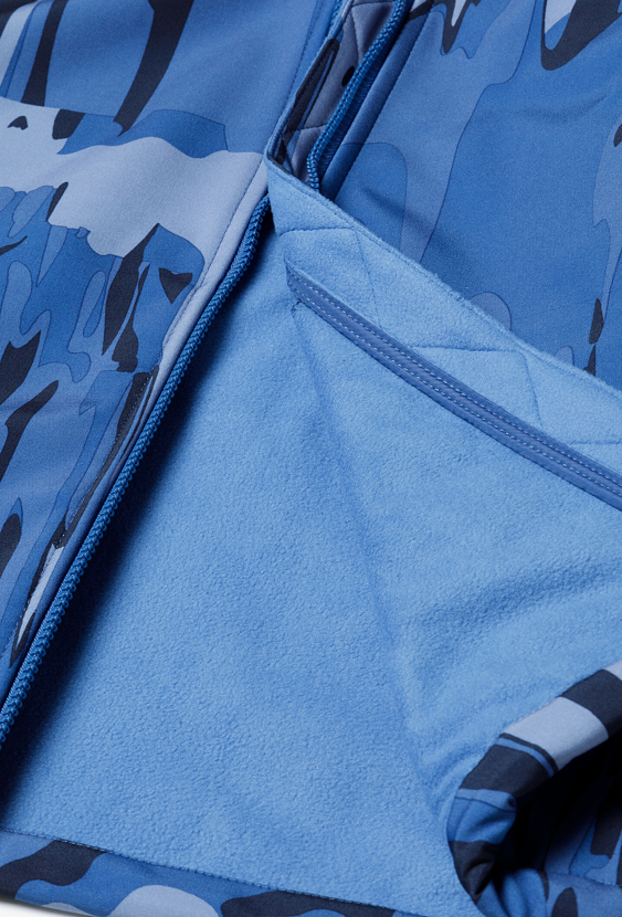 Chłopięca kurtka softshell z kapturem