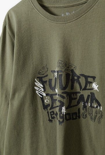 Dzianinowa dwuczęściowa piżama dla chłopca - zielona - 5.10.15.