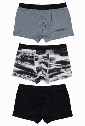 Chłopięce bokserki 3-pak – wielokolorowe