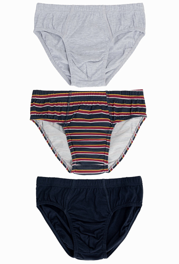 Slipy chłopięce 3-pak – wielokolorowe.