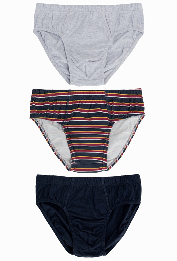 Slipy chłopięce 3-pak – wielokolorowe.