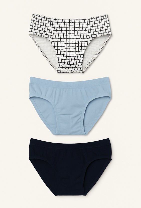 3-pak majtek chłopięcych – slipy