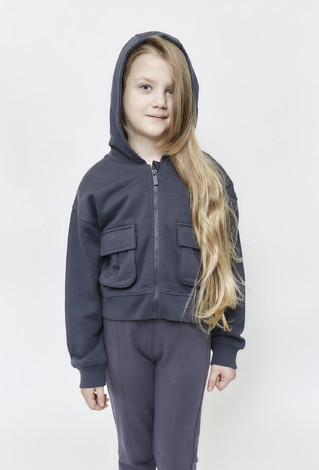 Bluza rozpinana z kapturem