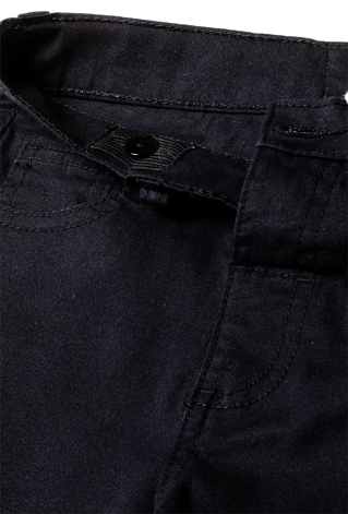 Czarne klasyczne spodnie dla chłopca - slim - Lincoln&Sharks