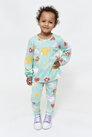 Bawełniana bluzka z długim rękawem