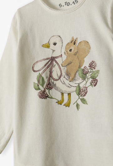 Bluzka z długim rękawem dla niemowlaka - 5.10.15.