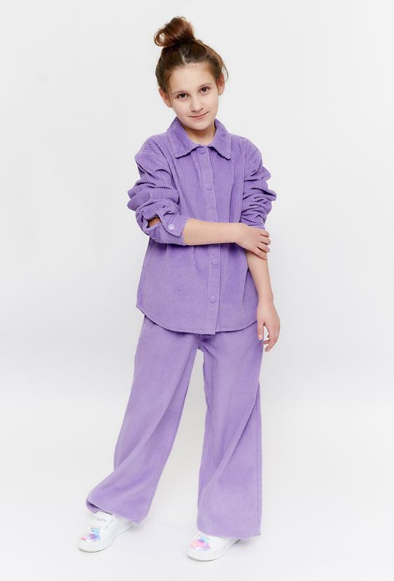 Fioletowe spodnie Wide Leg - 5.10.15.