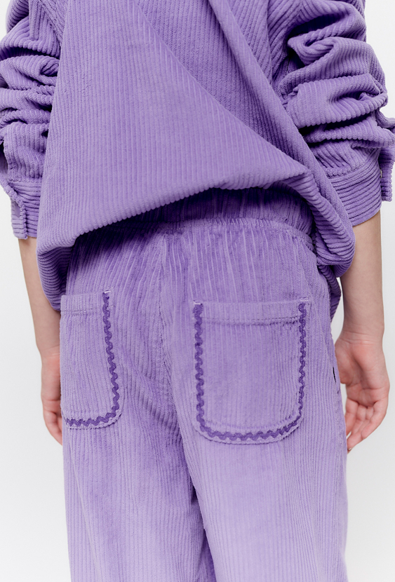 Fioletowe spodnie Wide Leg - 5.10.15.