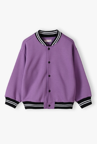 Fioletowa bluza bomber - Lincoln&Sharks