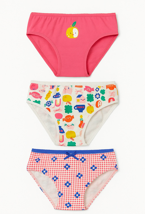 3-pak majtek dla dziewczynki
