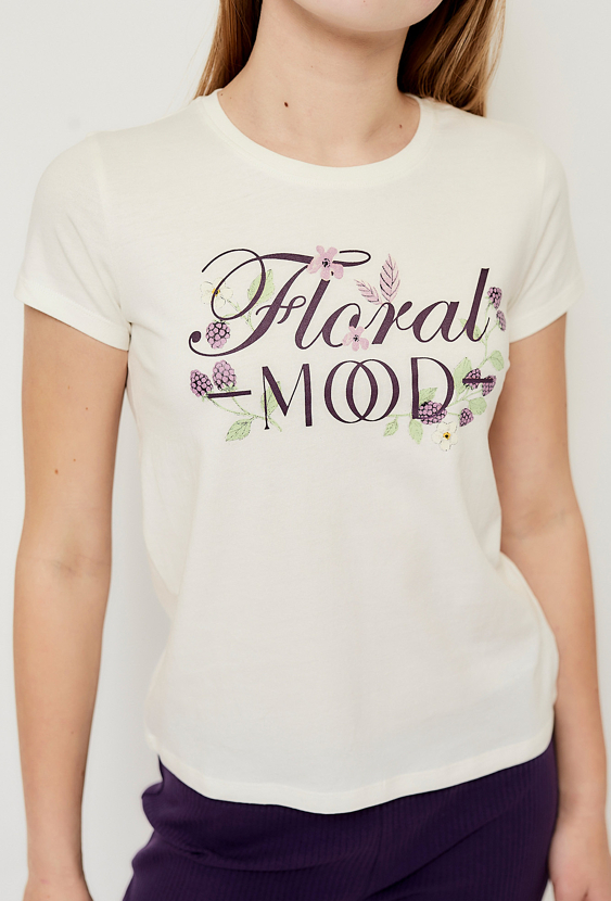 Koszulka dla dziewczynki w kwiaty - 5.10.15.