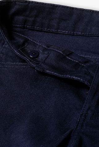 Granatowe spodnie dla chłopca - regular - Lincoln&Sharks