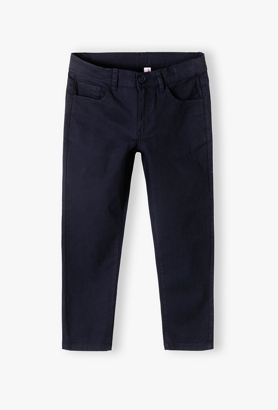 Granatowe spodnie dla chłopca - regular - Lincoln&Sharks