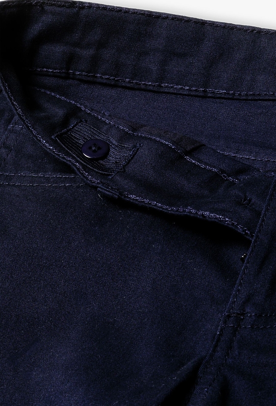 Granatowe spodnie dla chłopca - regular - Lincoln&Sharks