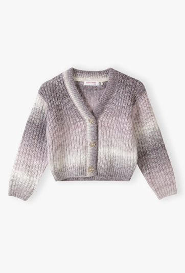 Rozpinany sweter dziewczęcy