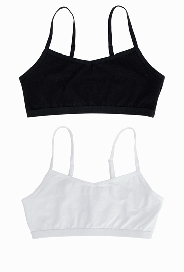 Stanik dziewczęcy 2-pak