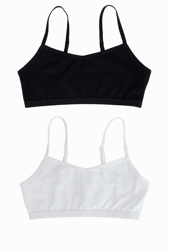 Stanik dziewczęcy 2-pak