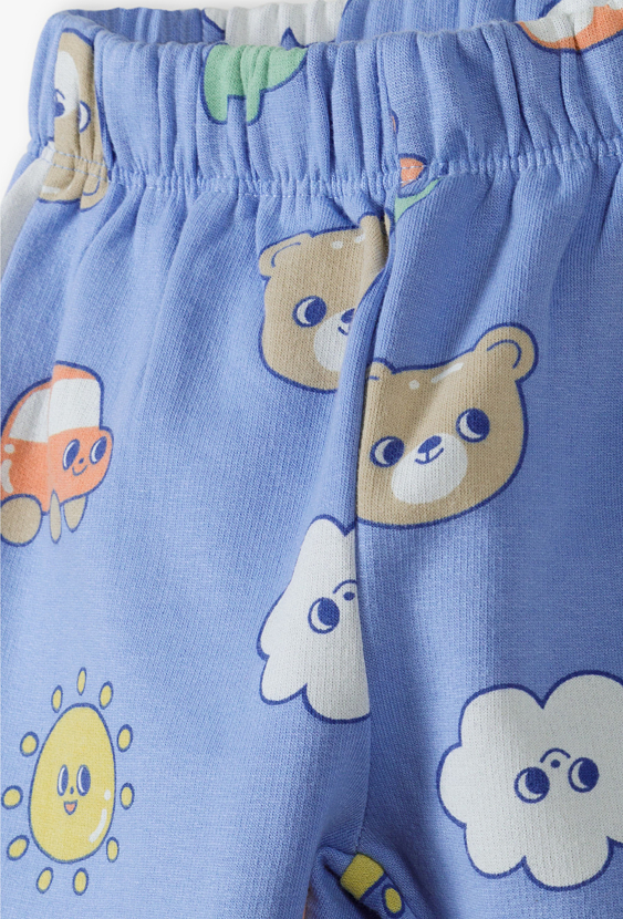 Spodnie dresowe niemowlęce typu baggy