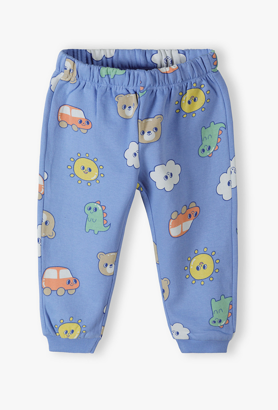 Spodnie dresowe niemowlęce typu baggy