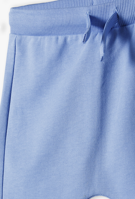 Spodnie dresowe niemowlęce z przeszyciami