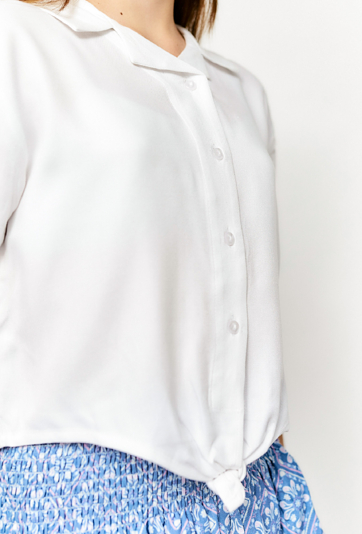 Koszula dziewczęca z krótkim rękawem