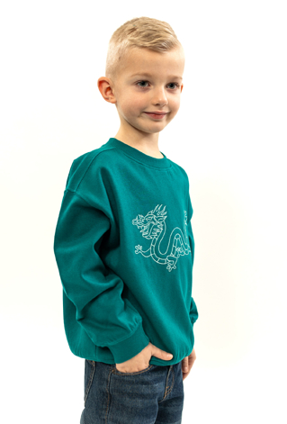 Bluza chłopięca ze smokiem 01F471G-5226