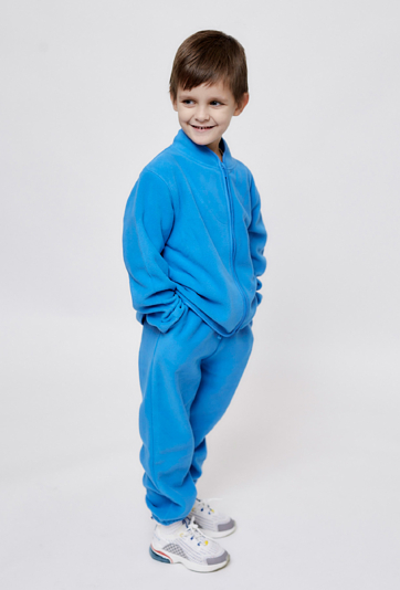 Niebieskie spodnie dresowe dla chłopca