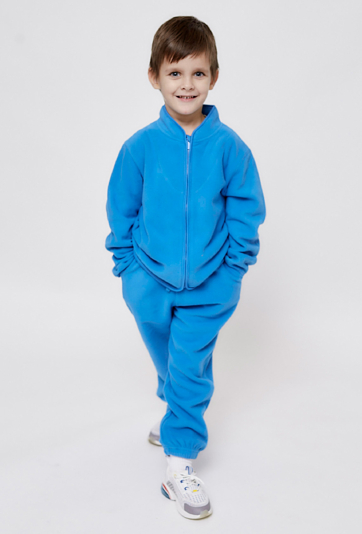 Niebieskie spodnie dresowe dla chłopca