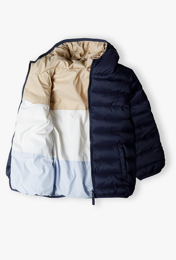 Dwustronna przejściowa kurtka dla chłopca - 5.10.15.