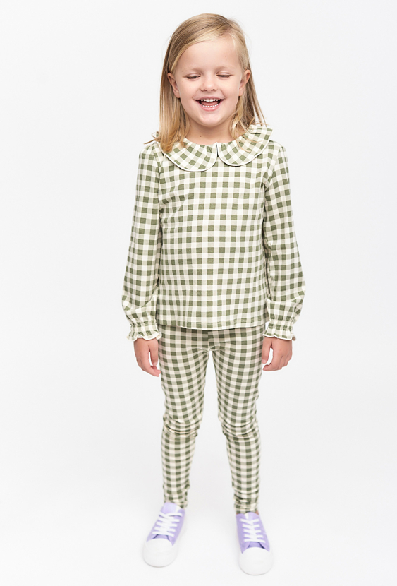 Zielone legginsy dla dziewczynki - 5.10.15.