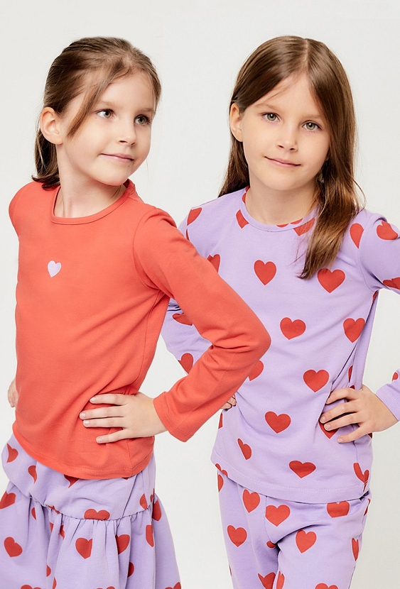 Bluzki dziewczęce - 2-pak