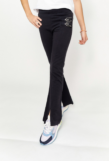 Spodnie z rozszerzanymi nogawkami