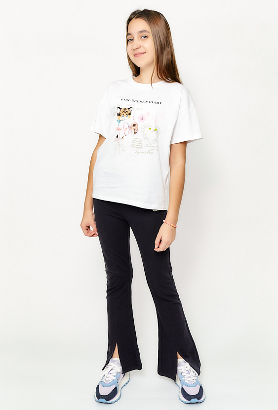 Spodnie z rozszerzanymi nogawkami