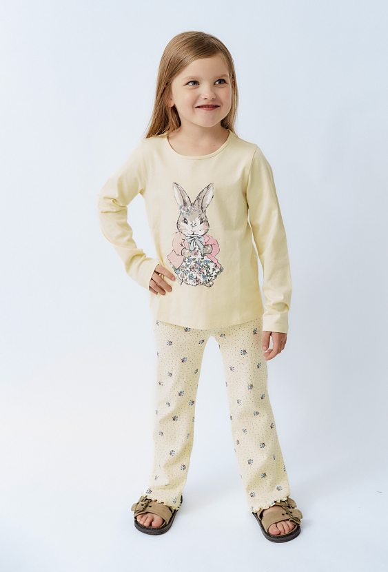 Bawełniana bluzka z długim rękawem