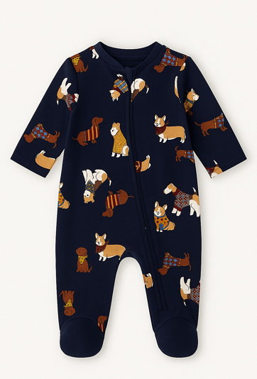 Pajac niemowlęcy dla chłopca