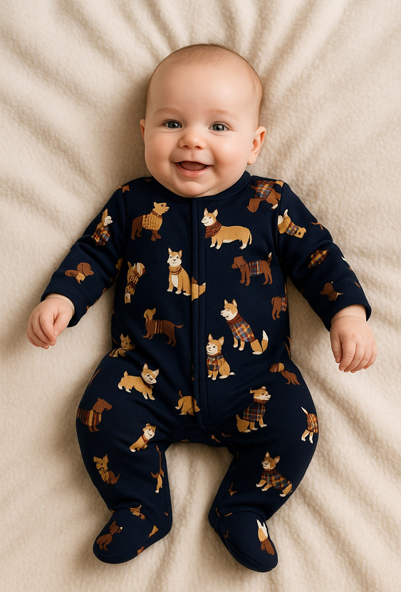 Półśpiochy niemowlęce 2-pak