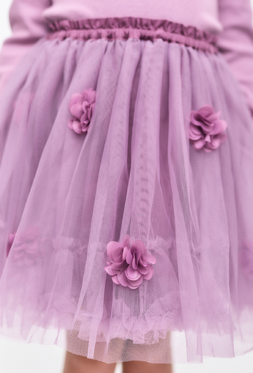 Różowa krótka spódnica dla dziewczynki - 5.10.15.